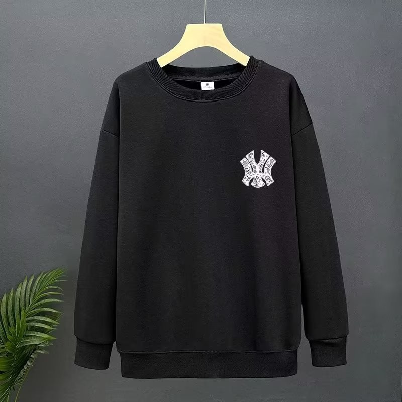 ใหม่ยอดนิยม 23new2025 ฤดูใบไม้ผลิฤดูใบไม้ร่วงแนวโน้มสไตล์ฮ่องกงเสื้อกันหนาว 2024 พิมพ์หลวมเกาหลีรุ่น