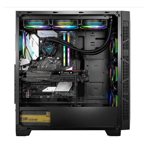 Xianma Kindness EATX แชสซี 3960x3970x3990x พื้นที่ขนาดใหญ่สุด Dual Channel 360 ระบายความร้อนด้วยน้ํา