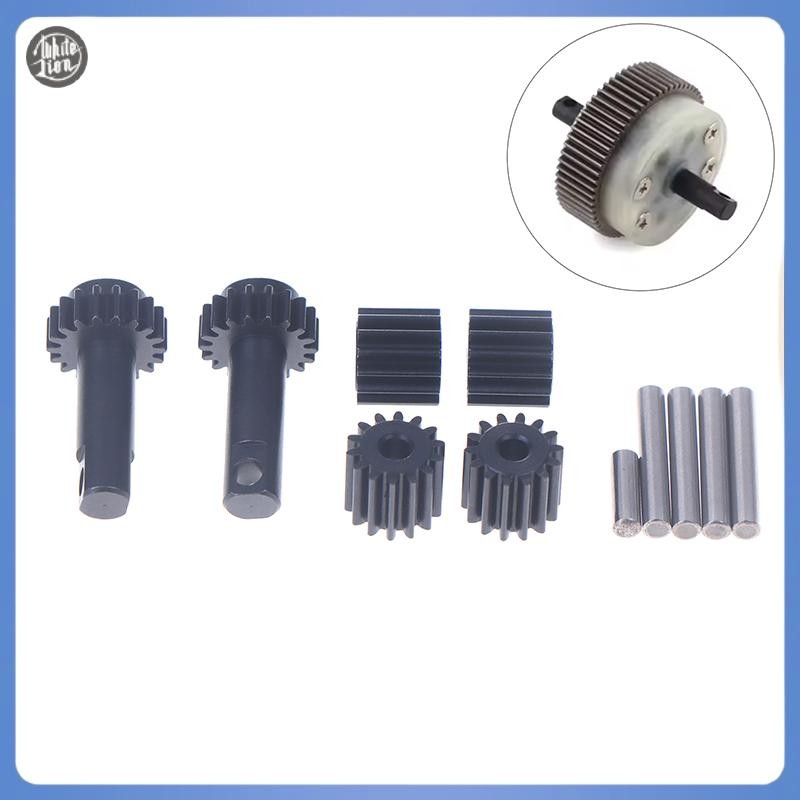 WL| เหล็ก Differential ชุดเกียร์สําหรับ 1/10 TRXS Slash 2WD Rustler Stampede Bandit 2WD อะไหล่อัพเกร