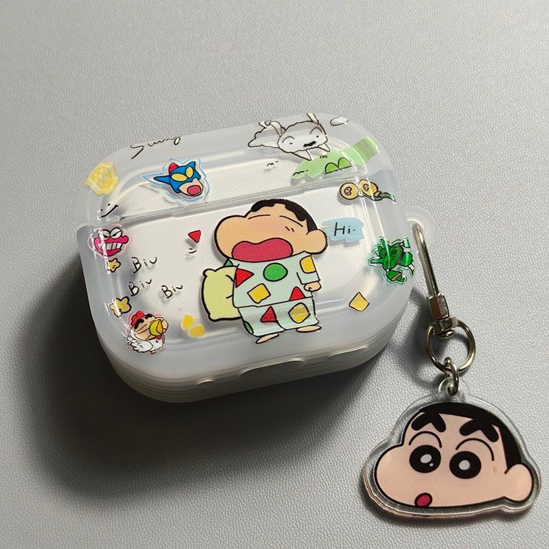 Sleepy Crayon Shin Chan AirPodsPro3 เคส AirPods 4/3/2/1 สําหรับฝาครอบป้องกันหูฟัง Apple
