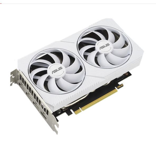 Asus DUAL-RTX3060-O12G Snow Leopard White ITX กราฟิกการ์ดกินไก่ Yong Robbery เกมกราฟิกการ์ดรับประกัน