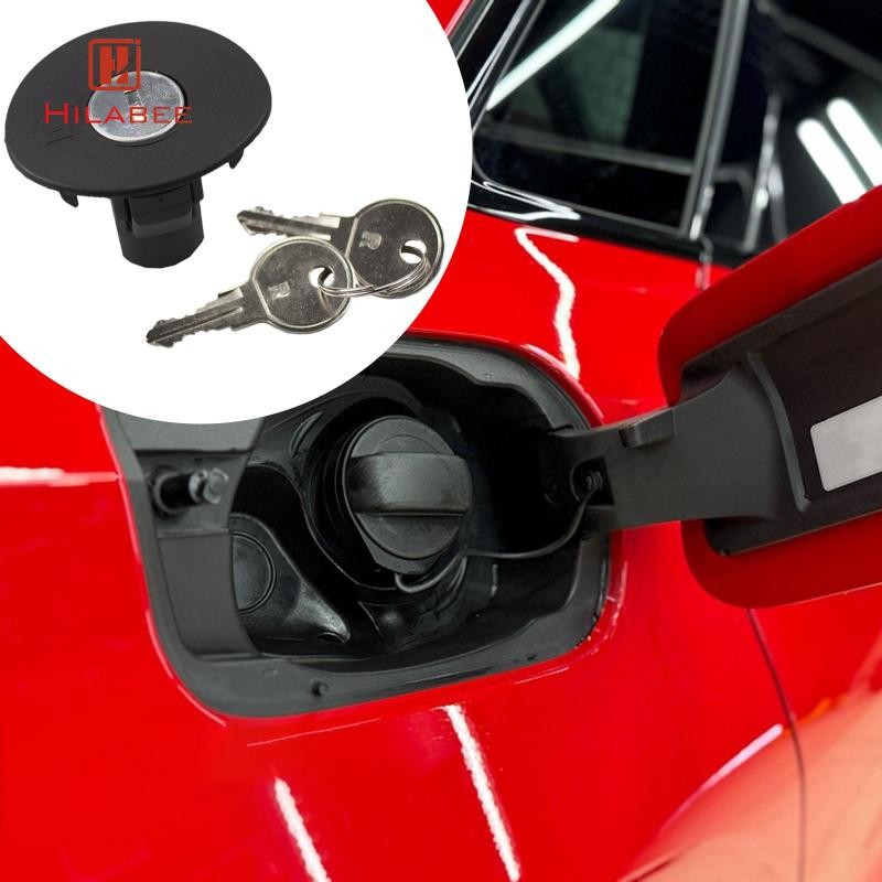[hilabee] ฝาถังน้ํามันแก๊สล็อคและกุญแจ 8U5Z-9C268-b พร้อม 2 ปุ่ม 8U5A-9C268- สําหรับ Fusion 2010-201