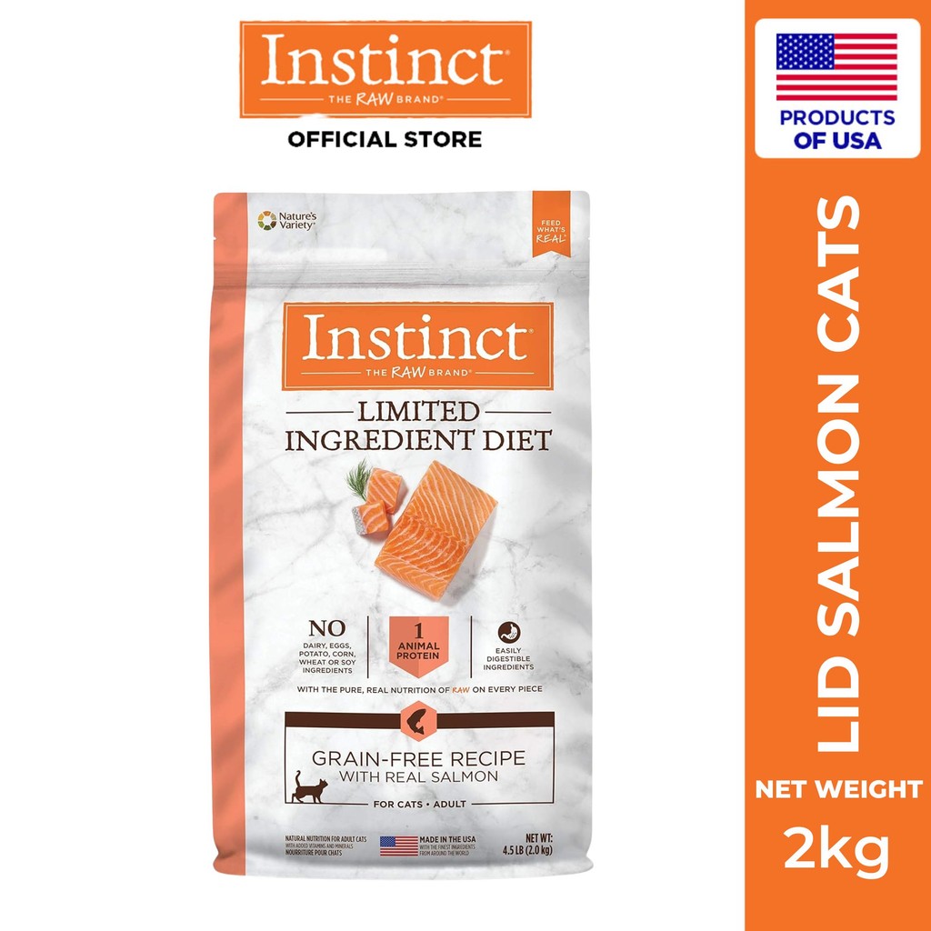 Instinct Limited Ingredient Diet Grain-Free Recipe with Real Salmon for Cats 2kg