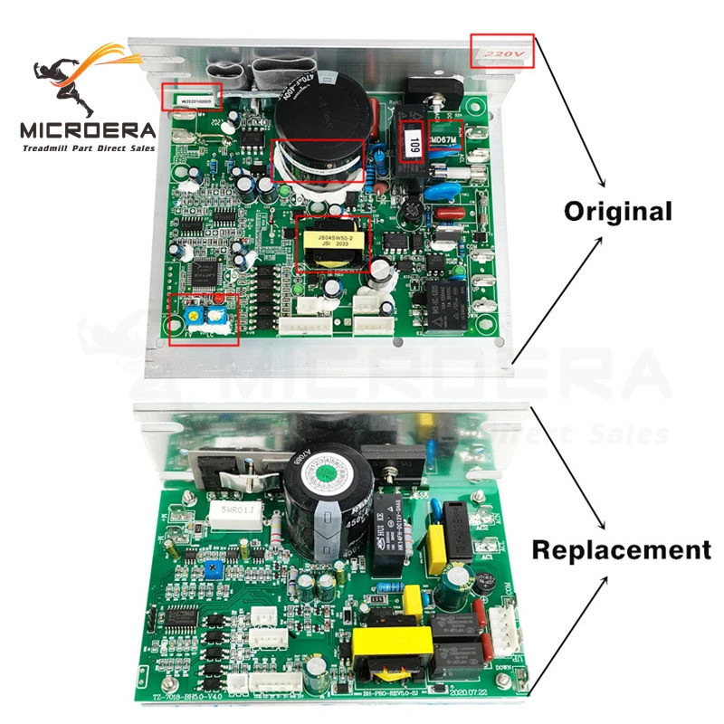 Endex DCMD67 สําหรับ BH Treadmill Controller DCMD67M ควบคุมแผงวงจรบอร์ดใช้งานร่วมกับ DK City NB70202