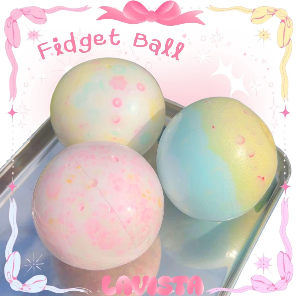 [ส่งจากไทย] NEW บอลบีบรุ่นCotton เนื้อสัมผัสแน่น เน้นเสียงกรุบกรอบจากเกล็ด