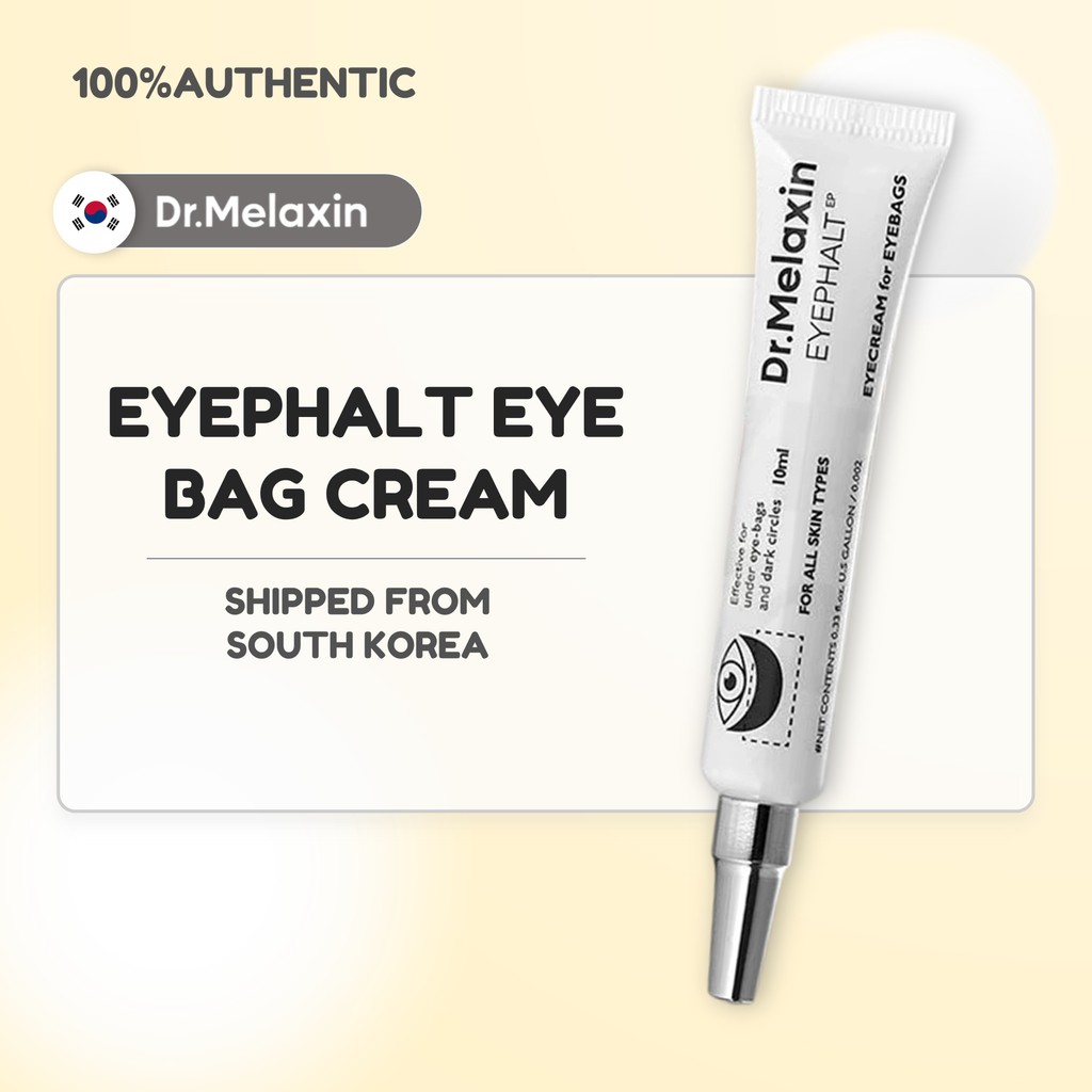 DR.MELAXIN Eyephalt Eye Bag Cream 10ml Anti AgingFineline ริ้วรอย/วงกลมเข้ม