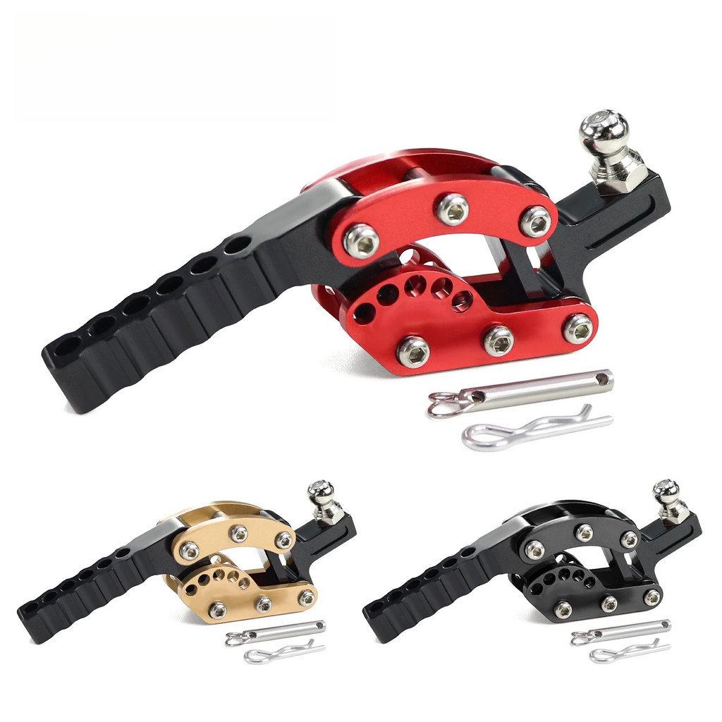 โลหะปรับ Tow Hook Trailer Hitch สําหรับ 1/8 1/10 RC Crawler รถ Rogue Hook TRX4 Trx6 SCX10 90046 D90 