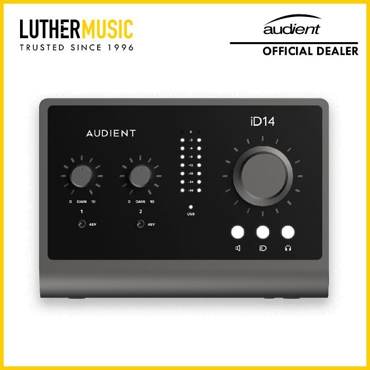 [ข้อเสนออย่างเป็นทางการ] อินเทอร์เฟซเสียง USB Audient iD14 MKII 10in/4out