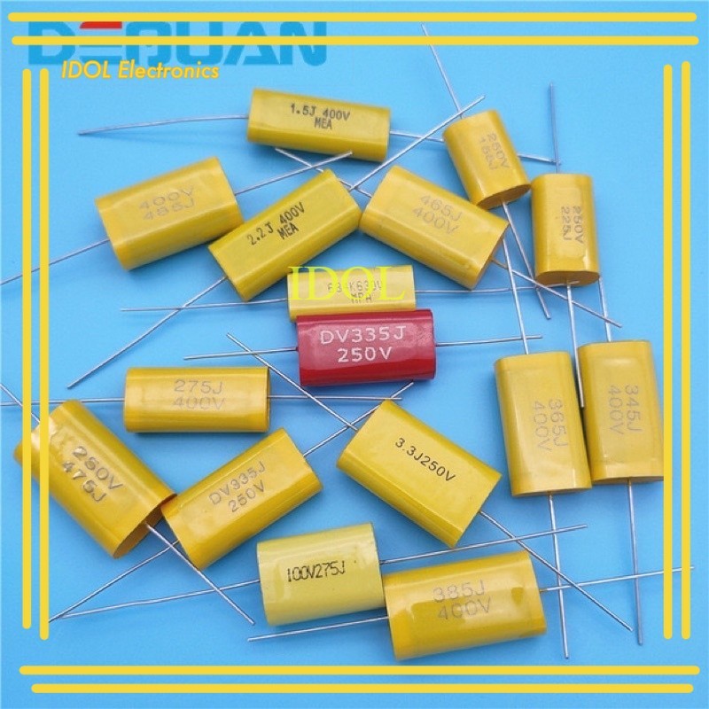 Bennick MT series Volume capacitor 250v 1uf 1.5uf 2.2uf 3.3uf 4.7uf 6.8uf 8.2uf 10uf ส่งทุกวัน