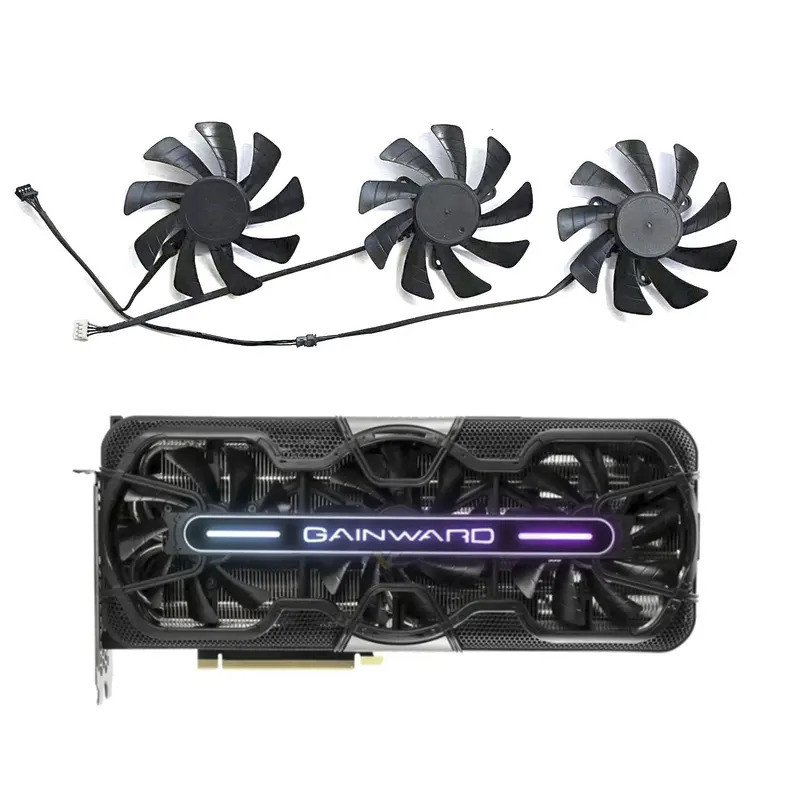 85 มม.TH9215B2H-PFB01 RTX3090 RTX3080 RTX3070 การ์ดพัดลมสําหรับ Gainward GeForce RTX 3090 3080 3070 