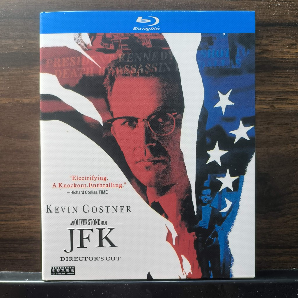Blu-ray Disc American Film JFK (1991) Eng Zh โปรตุเกสสเปนไทย Jap ยี่ห้อใหม่ชนิดบรรจุกล่อง 25GB BD A7