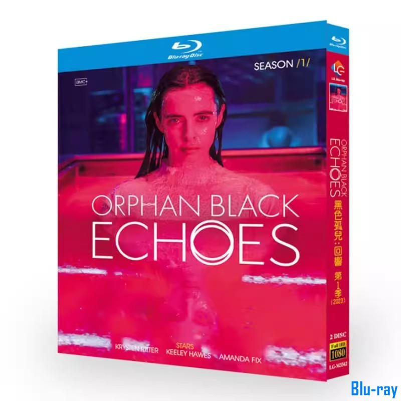 [BRAND NEW SEALED] American Drama Orphan Black: Echoes ซีซั่น 1(2023) กล่อง Blu-ray 2 แผ่น