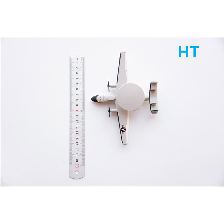 1/145 โลหะผสมเครื่องบินอเมริกัน E2C Hawkeye Early Warning เครื่องบิน Reconnaissance เครื่องบินอิเล็ก