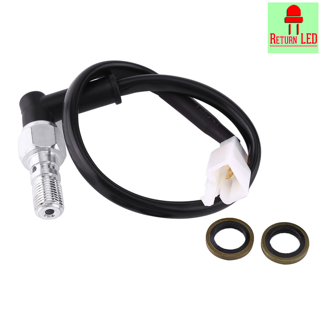 ReturnLED  สวิตช์แรงดัน เกรดเทียบแท้ (เกลียวหยาบ 1.25 ) สายสวิทแรงดันไฟเบรค สวิทช์แรงดันสวิทช์ไฟเบรค - รูปที่ 5