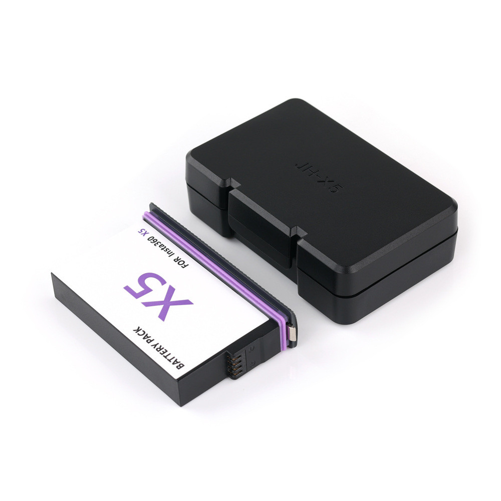 สําหรับ Insta360 X5 แบตเตอรี่ 2800mAh 3.89V แบตเตอรี่ + 2-Slot Charger แบตเตอรี่กล้อง 360 Panoramic Action แบตเตอรี่สําหรับ Insta360 X5 ราคา ถูกที่สุด ดีลบีเคเค แกลเลอรีภาพที่ 6