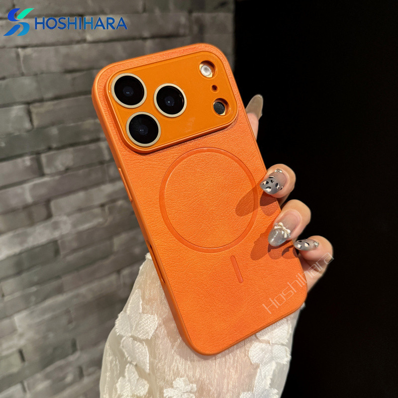 สามารถเปลี่ยนเป็น iPhone 17 เคสโทรศัพท์แม่เหล็กสําหรับ iPhone 17 16 15 14 13 Pro Max ปลอกกันกระแทกสําหรับ iPhone 17pro 17promax 16promax 15ProMax Dermatoglyphics ฝาครอบ