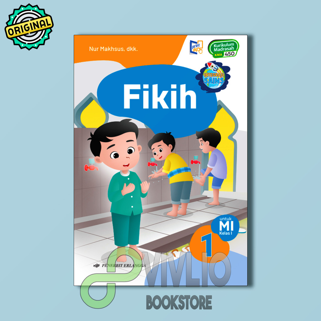 Fiqh สําหรับ MI Class I KMA 450 Erlangga