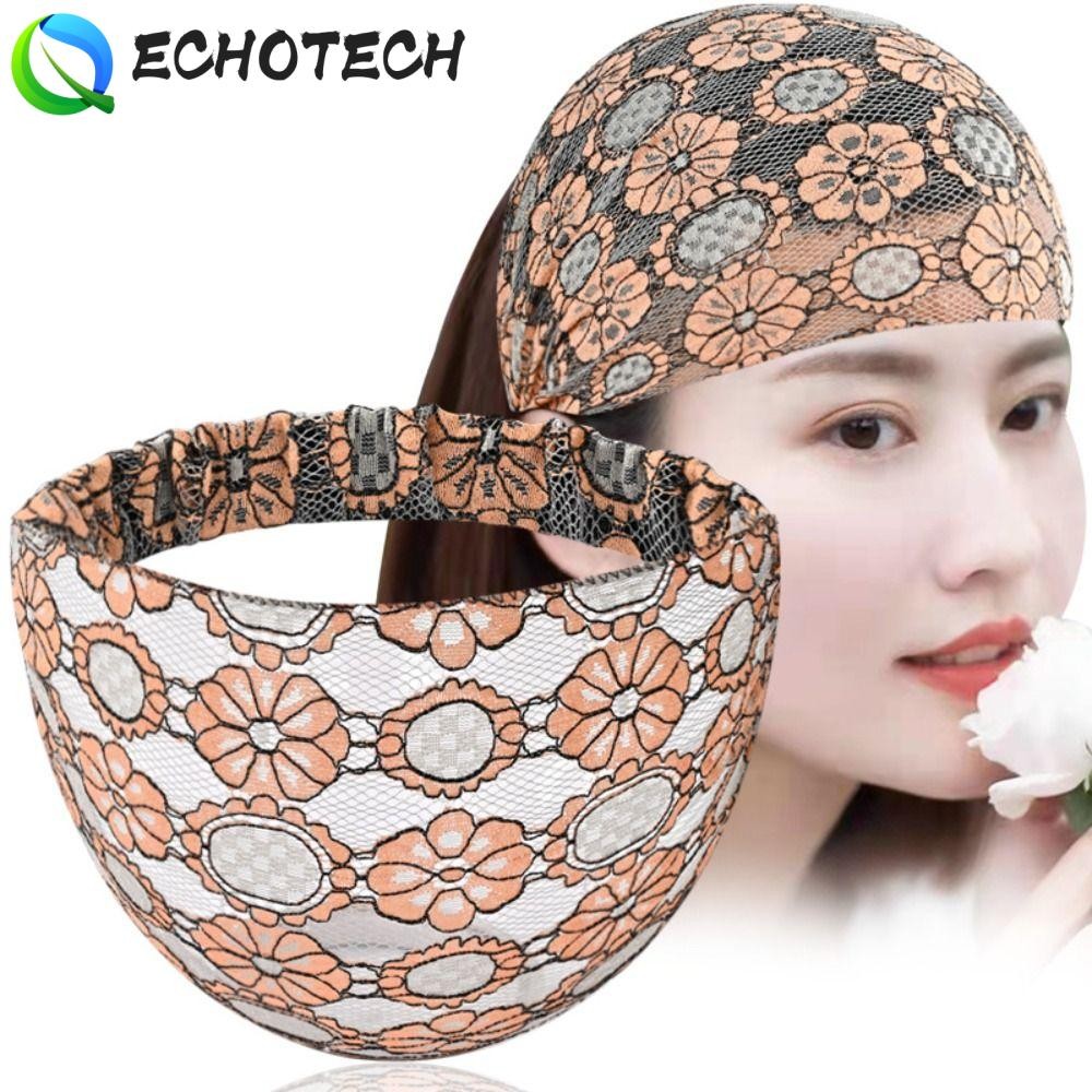 ECO TECH ตาข่ายดอกไม้Hairband น้ำหนักเบาทรงทรงดี สำหรับผู้หญิง