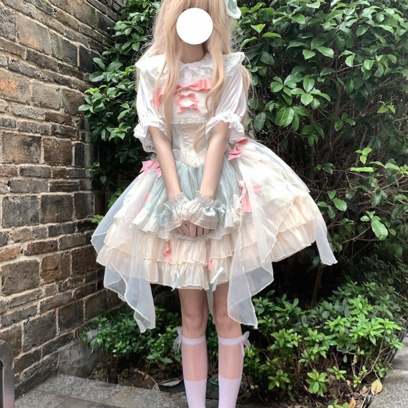 ออกแบบ jsklolita Fairy Princess Dress Lolita Super Fairy ILAB
