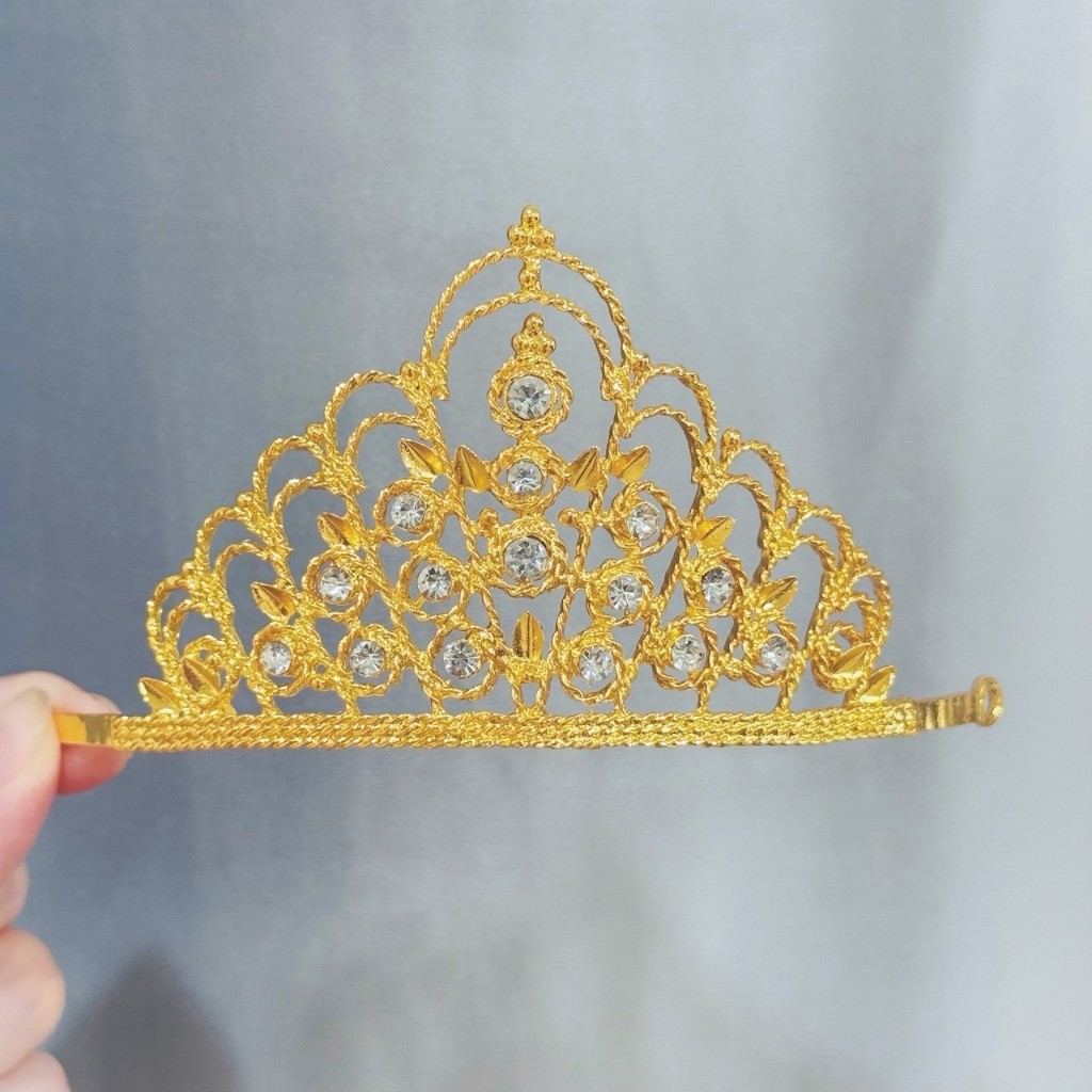 มงกุฎเด็ก ให้เด็กๆสวยเหมือนเจ้าหญิง มงกุฎเพชร มงกุฎทอง มงกุฎเงิน - รูปที่ 7