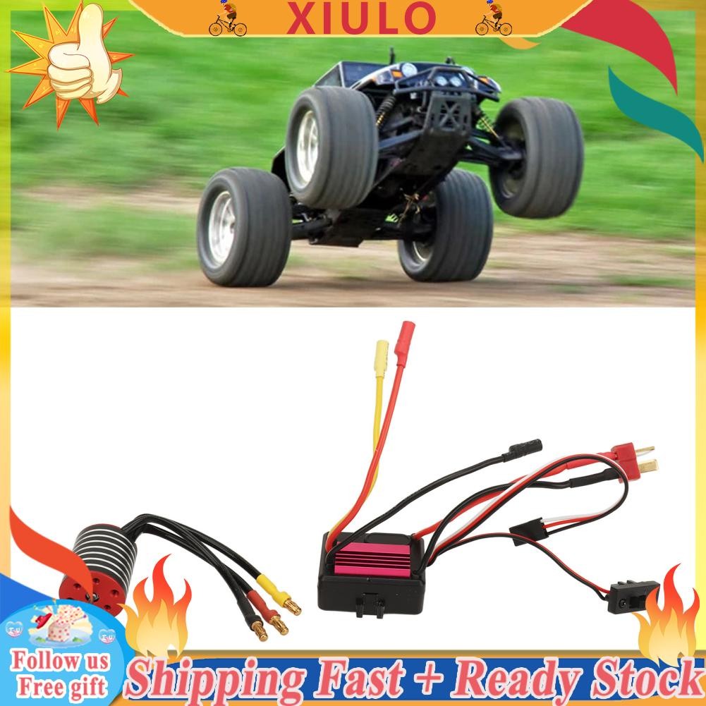 Xiulo Xiulo Brushless Motor และ ESC 2430 35A ESC การอัพเกรดที่มีประสิทธิภาพการก่อสร้างที่ทนทานการออก