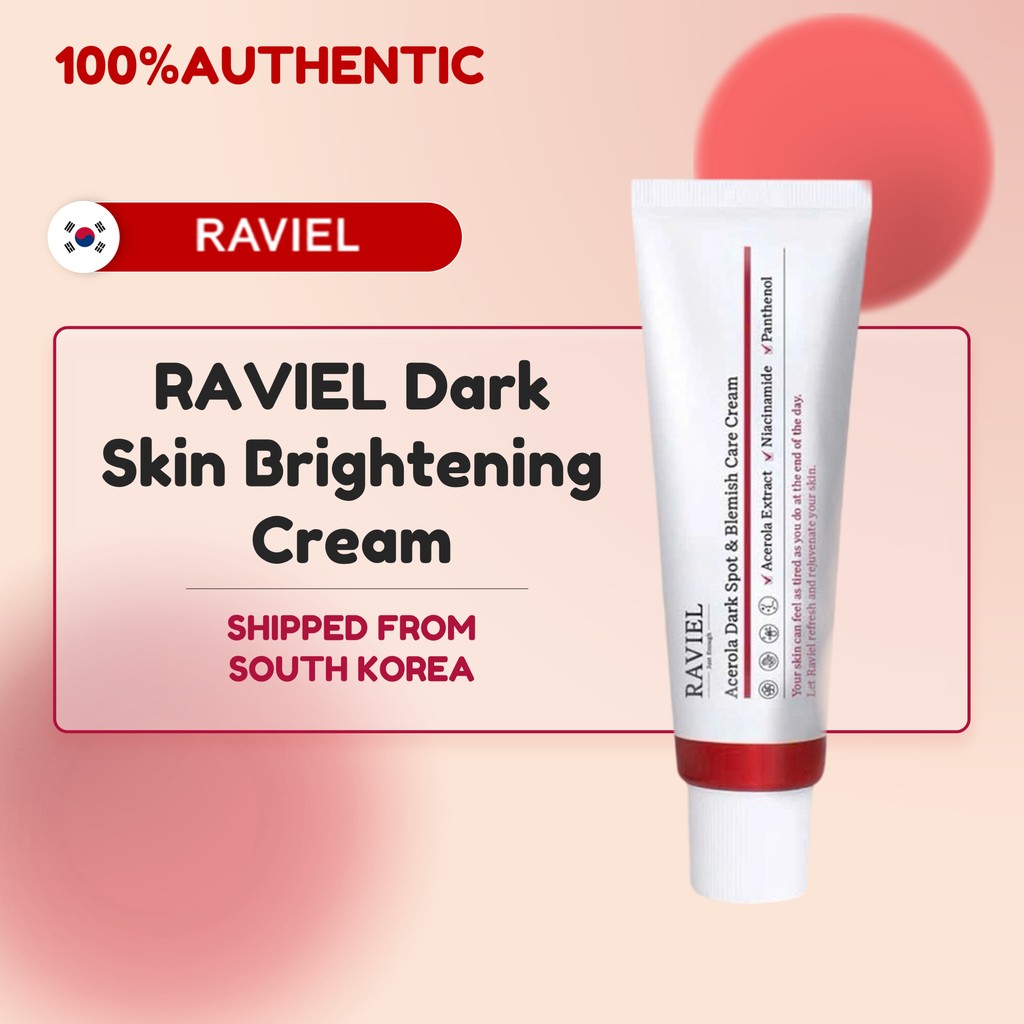 [RAViEL] Dark Skin Brightening Cream -50g HQ
