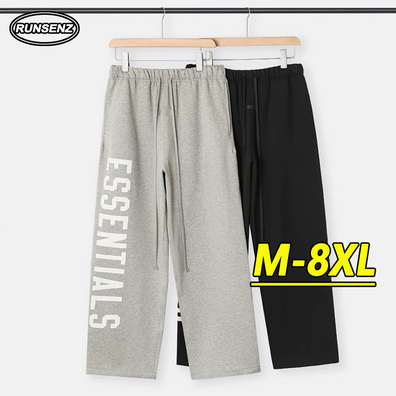 กางเกงขายาวผู้ชายแบบขาตรง สไตล์เกาหลี สวมใส่ง่ายและสบาย ทรงหลวม+