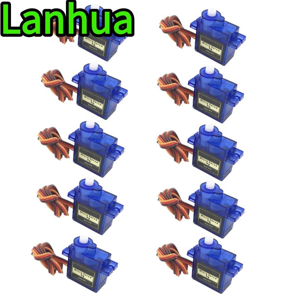 LANHUA SG90 เซอร์โวสําหรับเฮลิคอปเตอร์แขนหุ่นยนต์ RC มอเตอร์เครื่องบิน Micro Servo