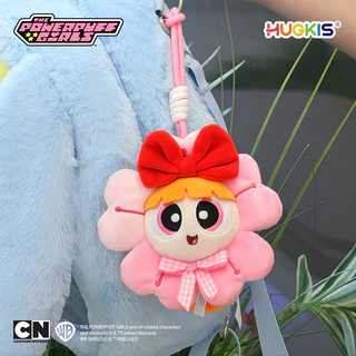 Powerpuff Girls Sakura Plush พวงกุญแจ charm สำหรับกระเป๋าและของขวัญ