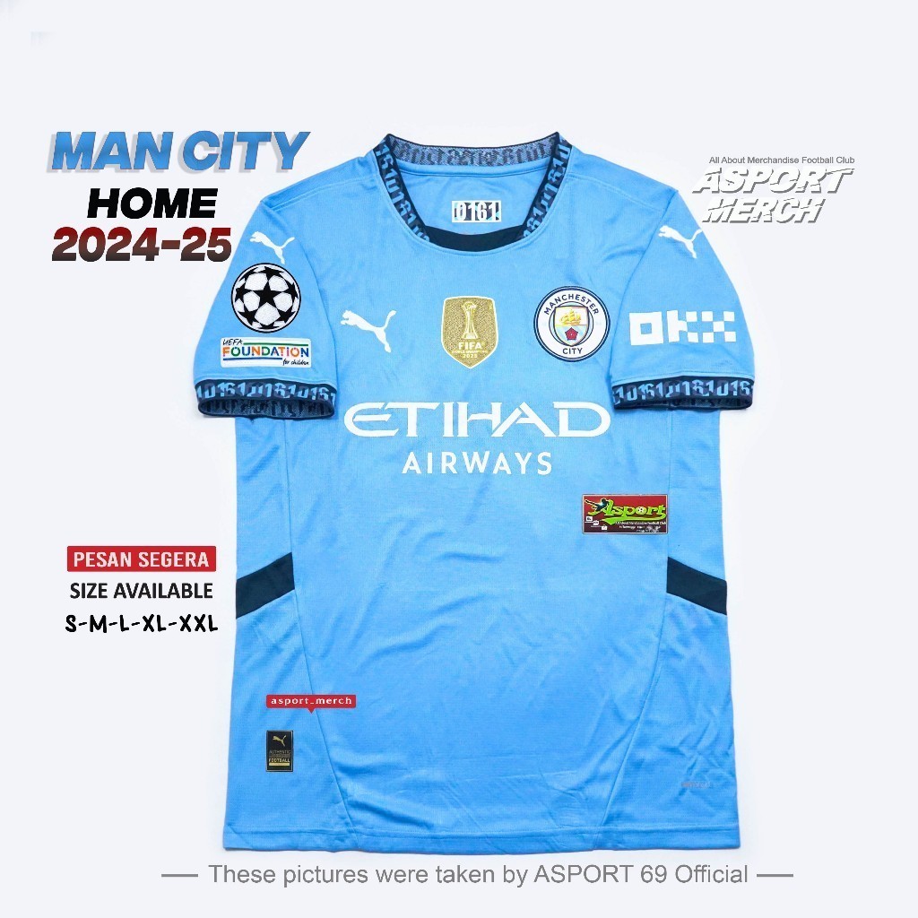 MAN CITY HOME 2024 2025