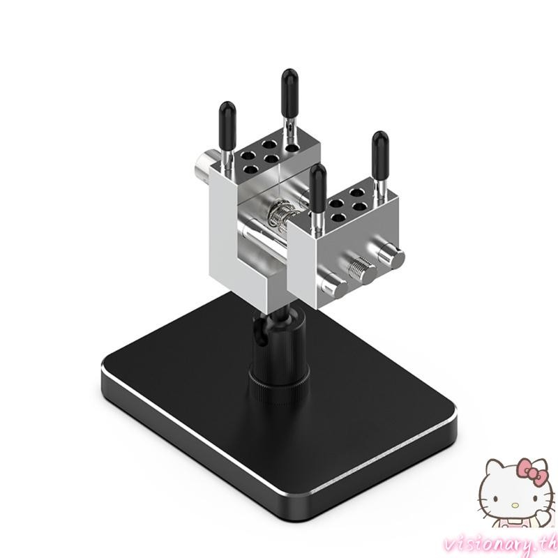 Vision Compact 2 in 1 Mini Vise Tool พร้อม Handwheel Ergonomic สําหรับโครงการหัตถกรรมอย่างละเอียด