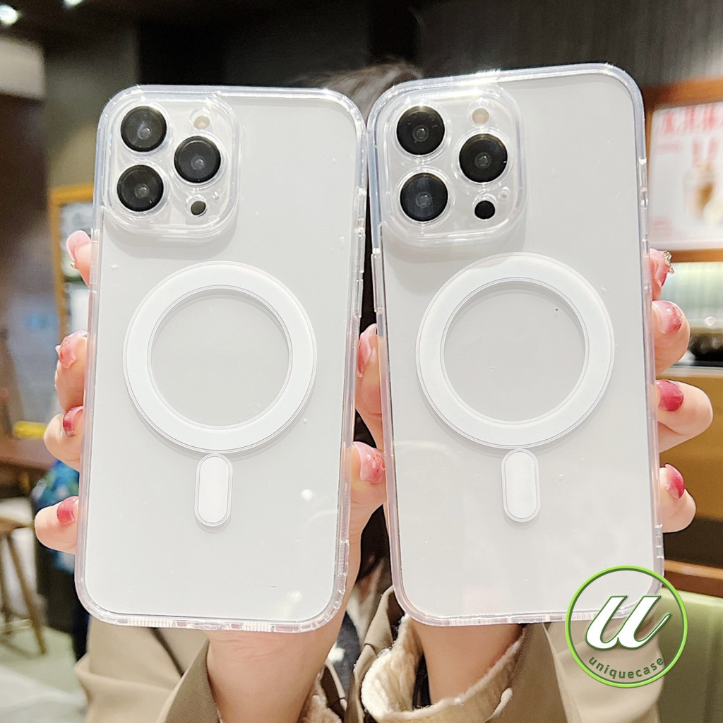 เคสไอโฟน13 ประจุแม่เหล็กสีทึบแสงอ่อนนุ่ม สำหรับ IPhone 16 13 12 14 15 11 Pro Max XS Max X XR 8 7 15 14 16 Plus SE 3 2020