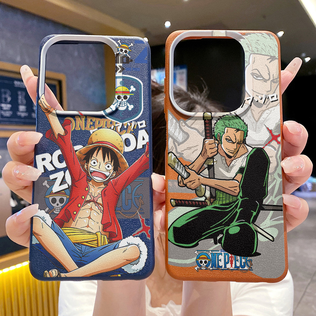 เข้ากันได้กับ Infinix Hot 60i 50i 40i 40 Pro 30i Play Smart 10 9 8 One PieceLuffy Case Anti Drop Cov