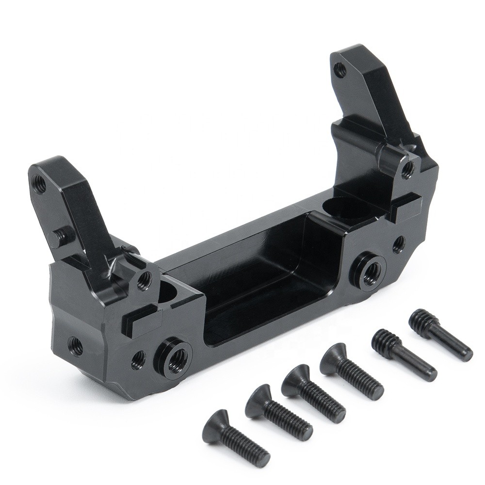 RC รถกันชนหน้า Servo Mount สําหรับ 1/10 Axial SCX10 III AXI03007 Jeep Wrangler Rubicon JLU
