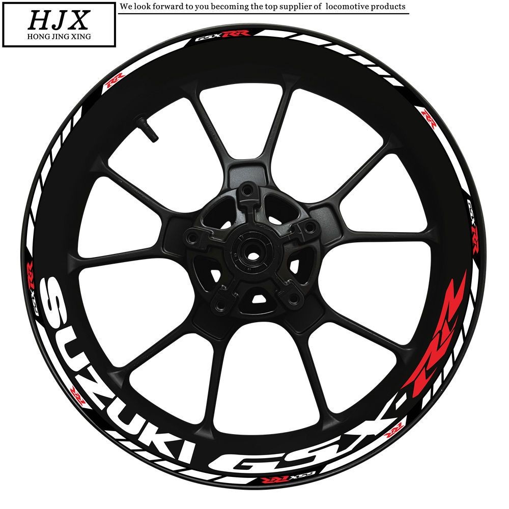 Suzuki GSX-RR ชุดขอบ GSXR 250rr 600rr 1000RR รูปลอกล้อสะท้อนแสงสติกเกอร์กันน้ํา