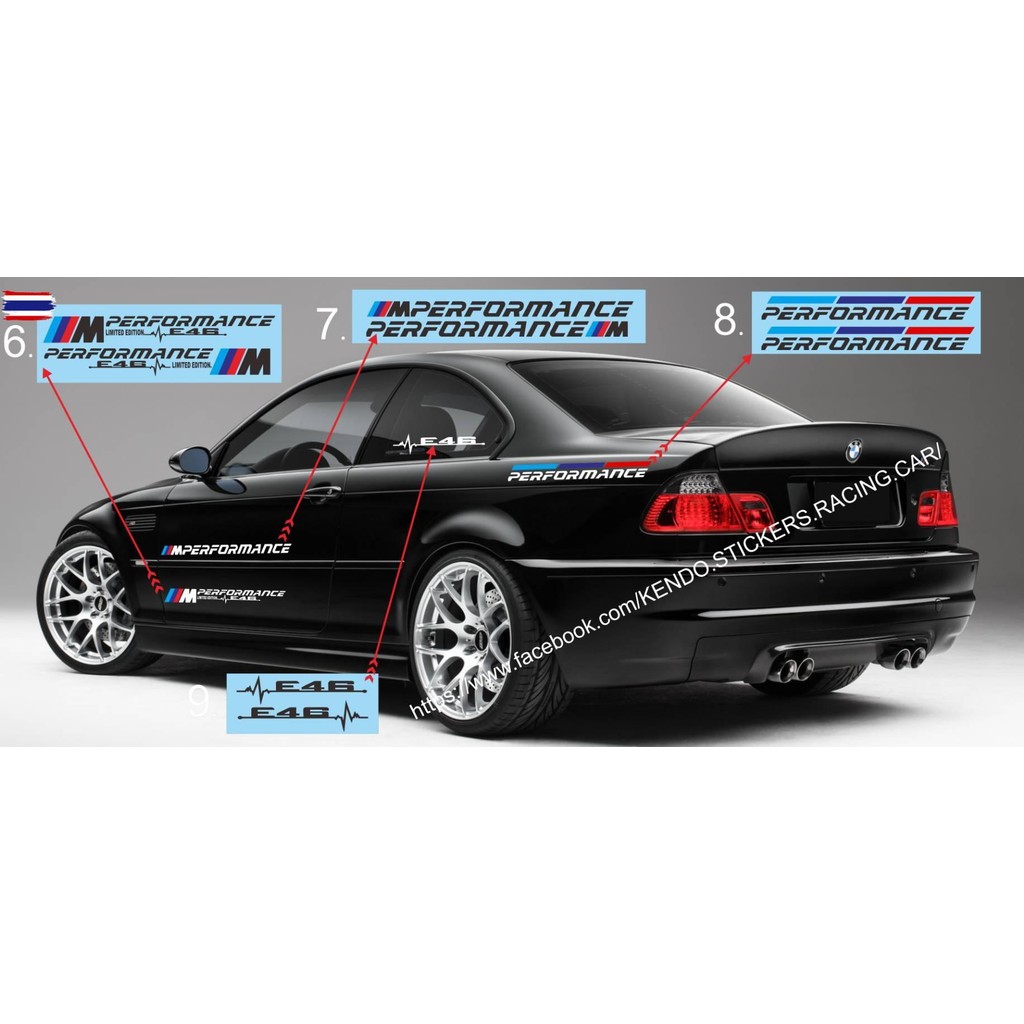 สติ๊กเกอร์  BMW 3M Performance