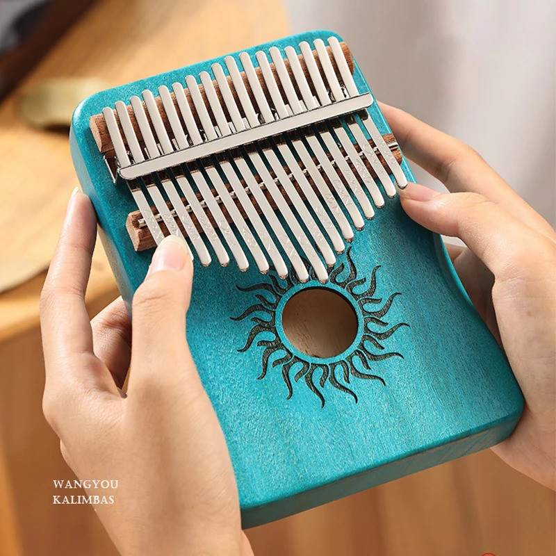 Hluru 17 21 คีย์ Kalimba เปียโนนิ้ว Kalimba Thumb เปียโนคีย์บอร์ดเครื่องดนตรี Mbira สําหรับของขวัญคน