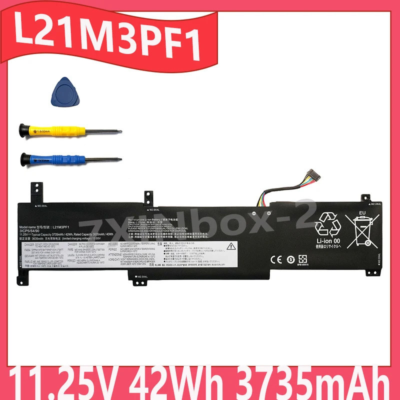 L21M3PF1 11.25V 42Wh 3735mAh OEM แบตเตอรี่แล็ปท็อปสําหรับLenovo IdeaPad 1 14ADA7 14ALC7 14IAU7 15ADA