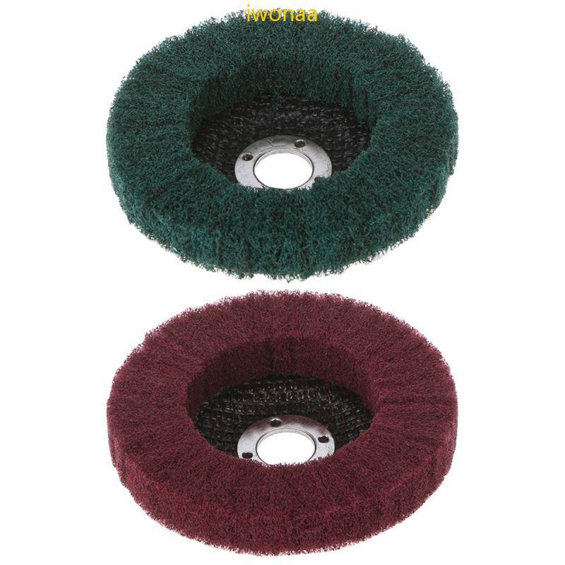 Nylon Fiber Grinding Wheel Polishing Buffing Disc Pad Abrasive Brush Rotary Tool