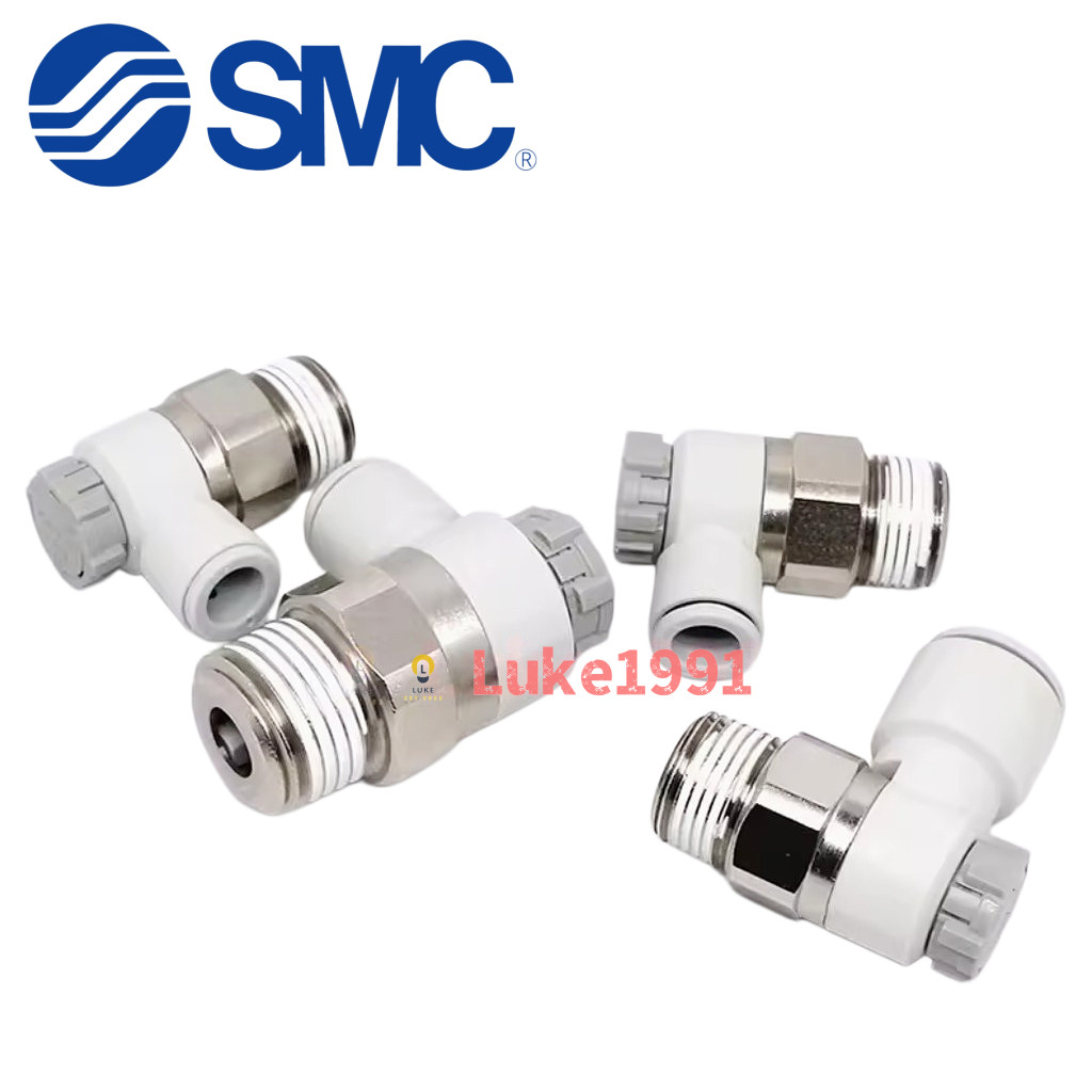 SMC วาล์วปีกผีเสื้อความเร็ว AS1201F-M5-04A-06A AS2201F-01-02-06-08SA1211F
