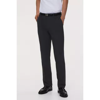 H&M(เอชแอนด์เอ็ม) กางเกงขายาวทรง Slim Fit แบบ Tailored Men Slim Fit Tailored trousers 1253395_6