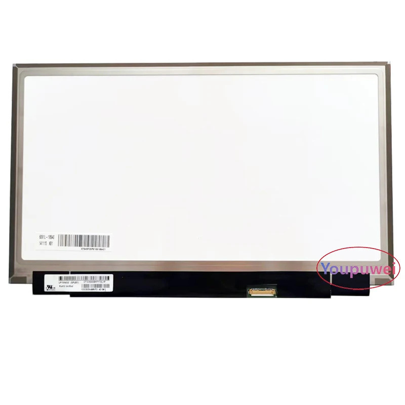 LP133WD2-SPB1 30 พิน eDP แล็ปท็อปจอแสดงผล Lcd IPS 1600x900 HD+