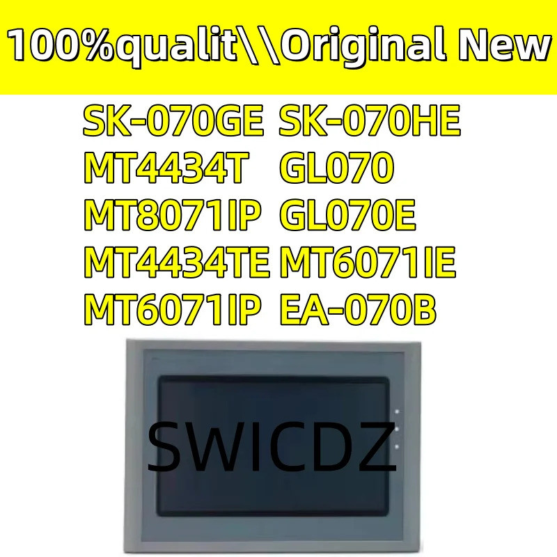 100% ใหม่ Qriginal SK-070GE GL070E GL070 SK-070HE MT4434T MT4434TE 7 นิ้ว HMI แผงสัมผัส MT6071IP MT6