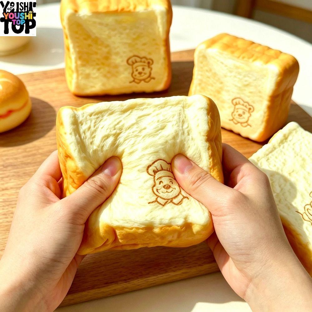 YOUSHI TOP Grandpa Toast Squishy ของเล่นเนื้อนุ่มเด็กนักเรียนผู้ใหญ่