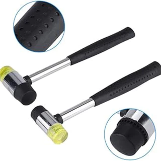 JIE HOME ค้อนยาง ด้ามเหล็ก Rubber Hammer มี 3 ขนาดให้เลือก