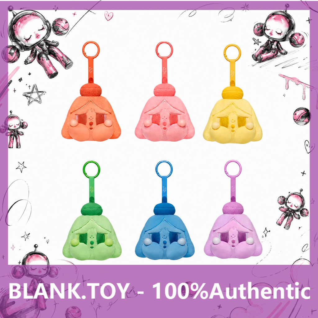 POPMART CRYBABY Tears Launch Plan Series ตุ๊กตาจี้ Mystery Box