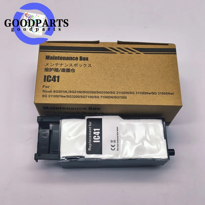 เครื่องพิมพ์ IC41 สําหรับ Ricoh GC41 เสียหมึกสะสมถังบํารุงรักษาสําหรับ SAWGRASS SG400 SG500 SG800 SG