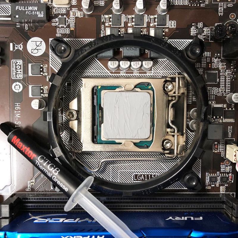 【Thermal Grease】Maxtor Thermal Grease CTG8 CPU Cooling Grease 12.8W Desktop Computer GPU Graphics Ca
