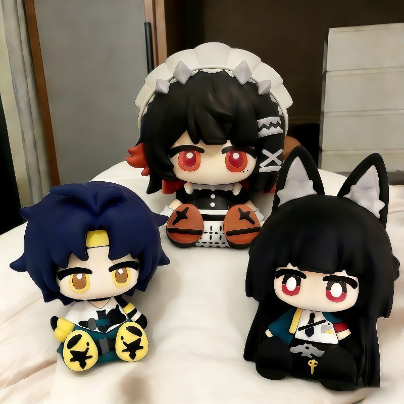 อะนิเมะ Q-Version Zenless Zone Zero รูป Asaba Harumasa Hoshimi Miyabi Gk สะสมโต๊ะเครื่องประดับเกมตุ๊