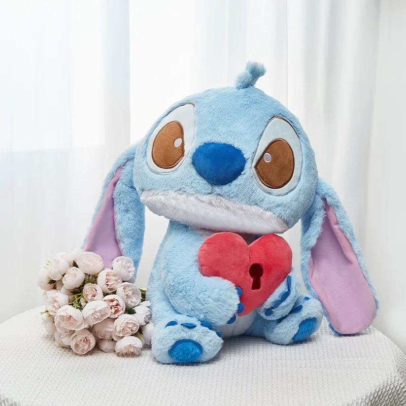 ของแท้ Star Treasure Stitch ตุ๊กตาตุ๊กตาน่ารักอะนิเมะตุ๊กตา Stitch หมอนนุ่ม